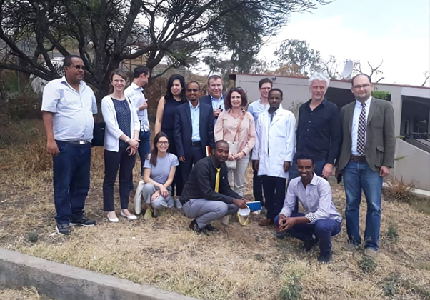 French Parliamentary Delegates and USAID officials visit