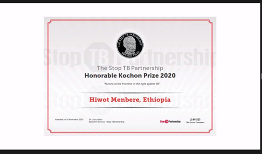 Certificate of Recognition 